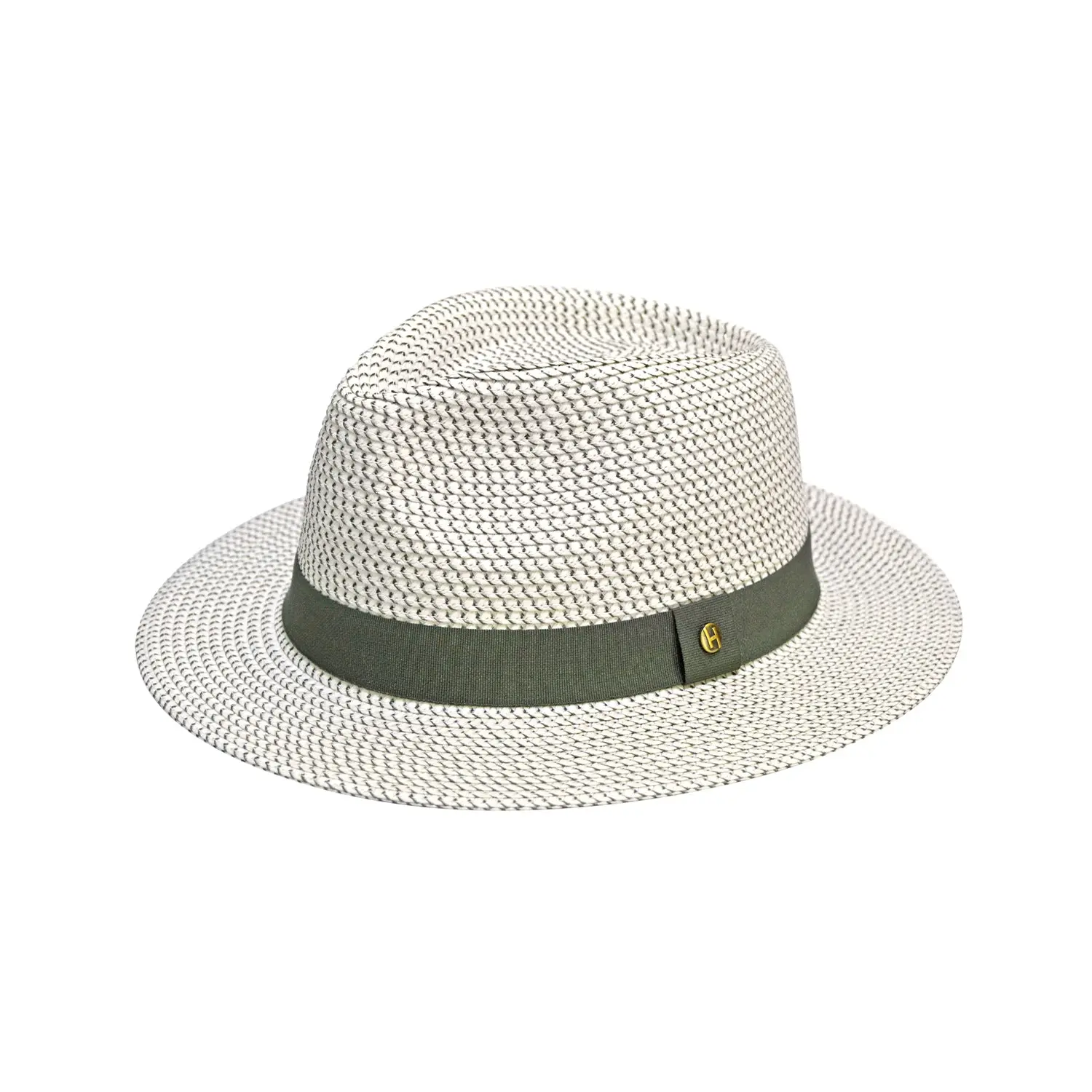 Headwear - Lionel Trilby (Olive & White)
