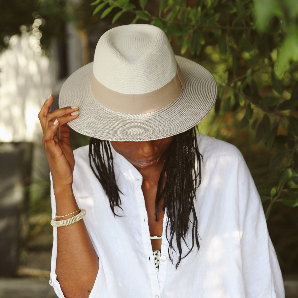 Headwear - Naledi Fedora (Ivory / Stone)