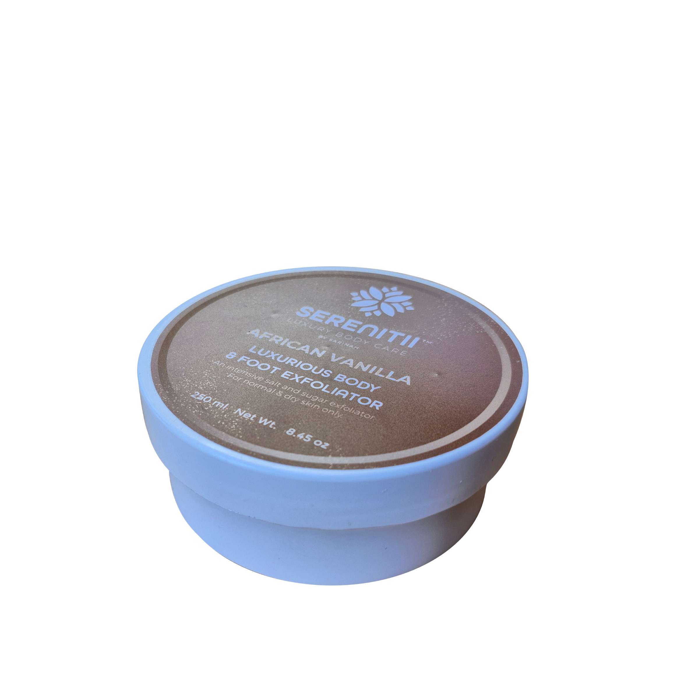 SERENITII African Vanilla Body & Foot Exfoliator - 250ml