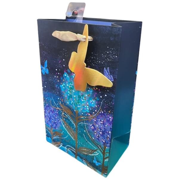 Gift Bag - Floral Gem Butterfly (Small)