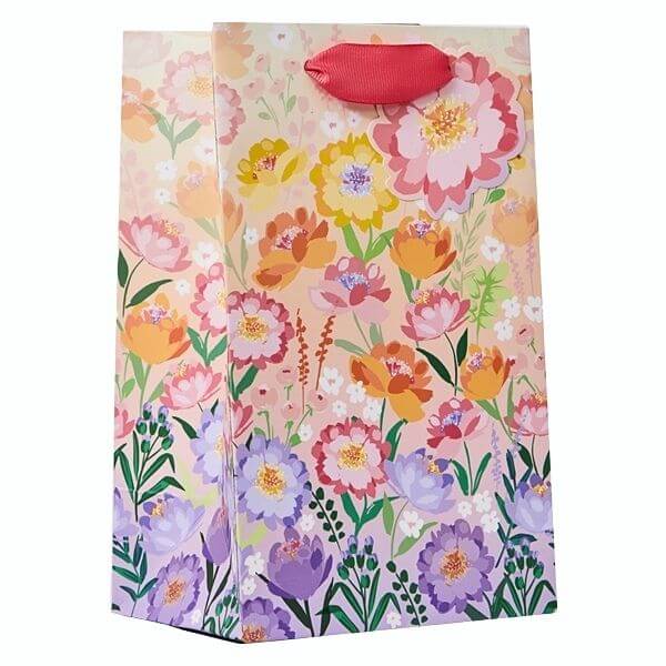 Gift Bag - Floral Ombre (Small)