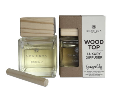 Charisma - Wooden Top Diffuser - Gingerlily (150ml)