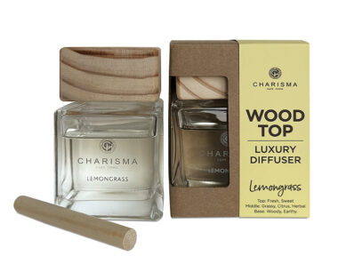 Charisma - Wooden Top Diffuser - Lemongrass (150ml)