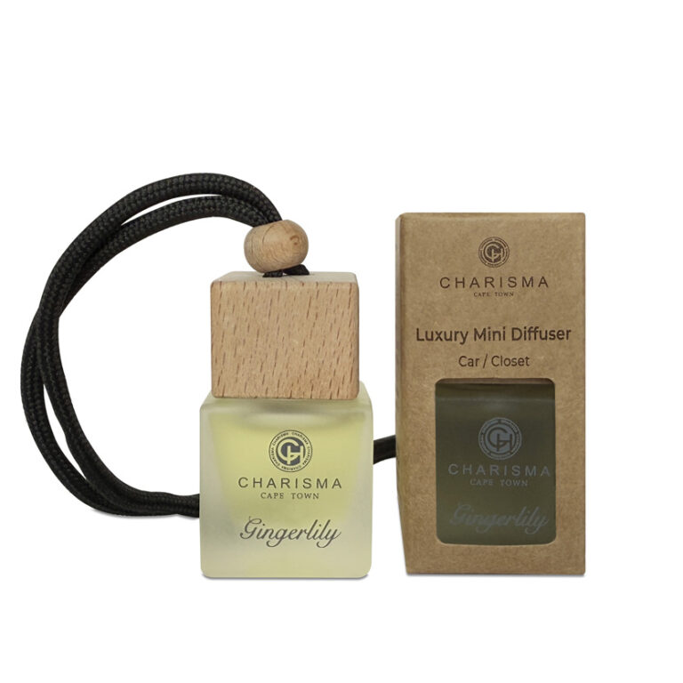 Charisma - Mini Wooden Top Diffuser - Gingerlily (10ml)
