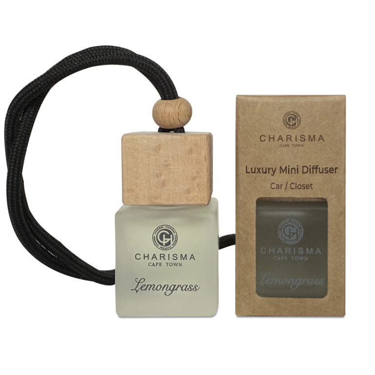 Charisma - Mini Wooden Top Diffuser - Lemongrass (10ml)
