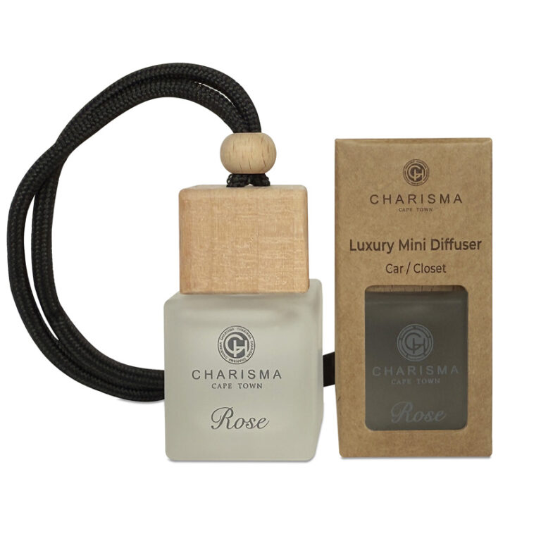 Charisma - Mini Wooden Top Diffuser - Rose (10ml)