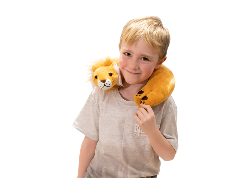SS Snuggle Buddy Travel Pillow - Sam the Lion
