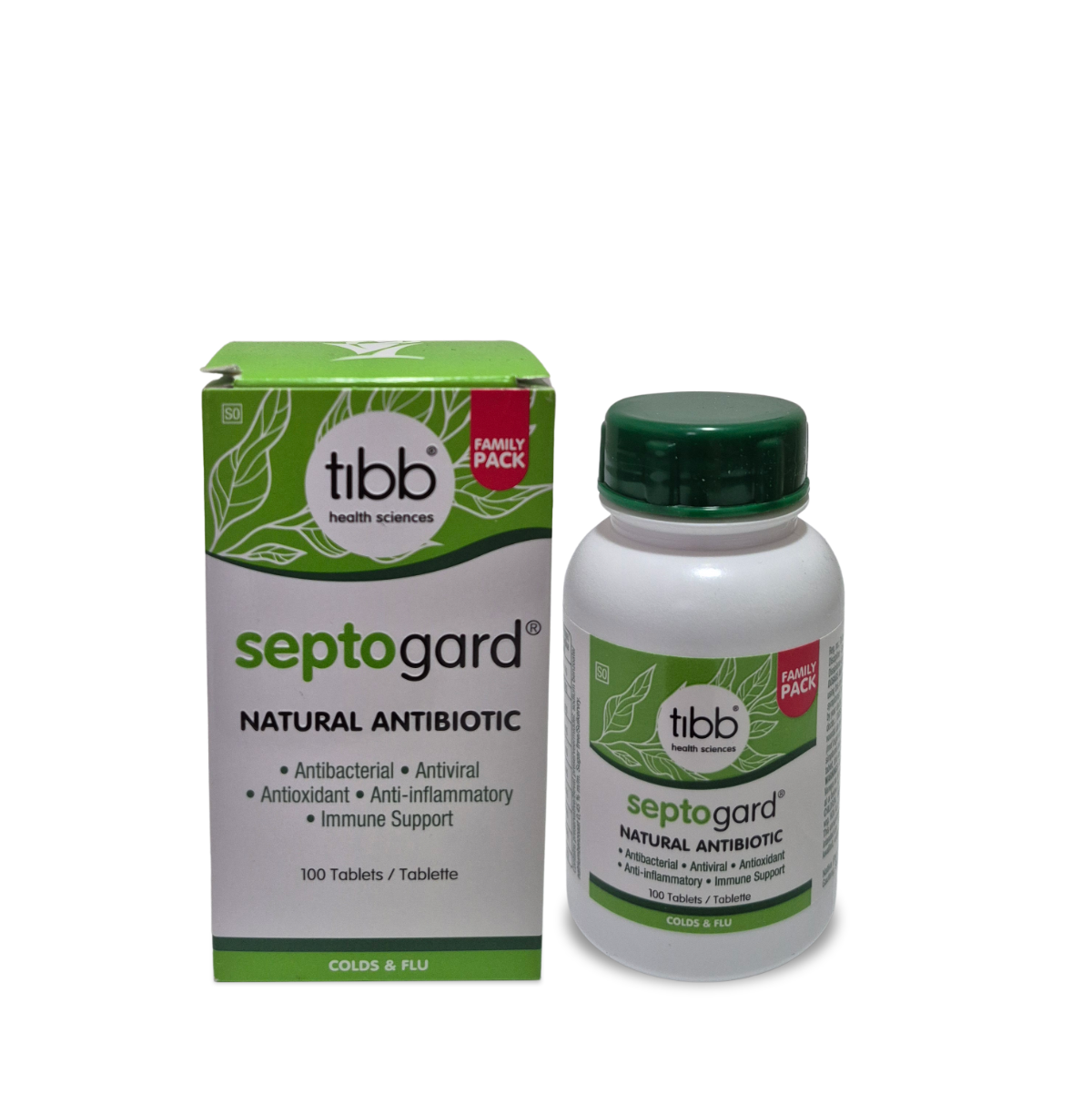 Tibb Septogard Tablets Value Pack 100