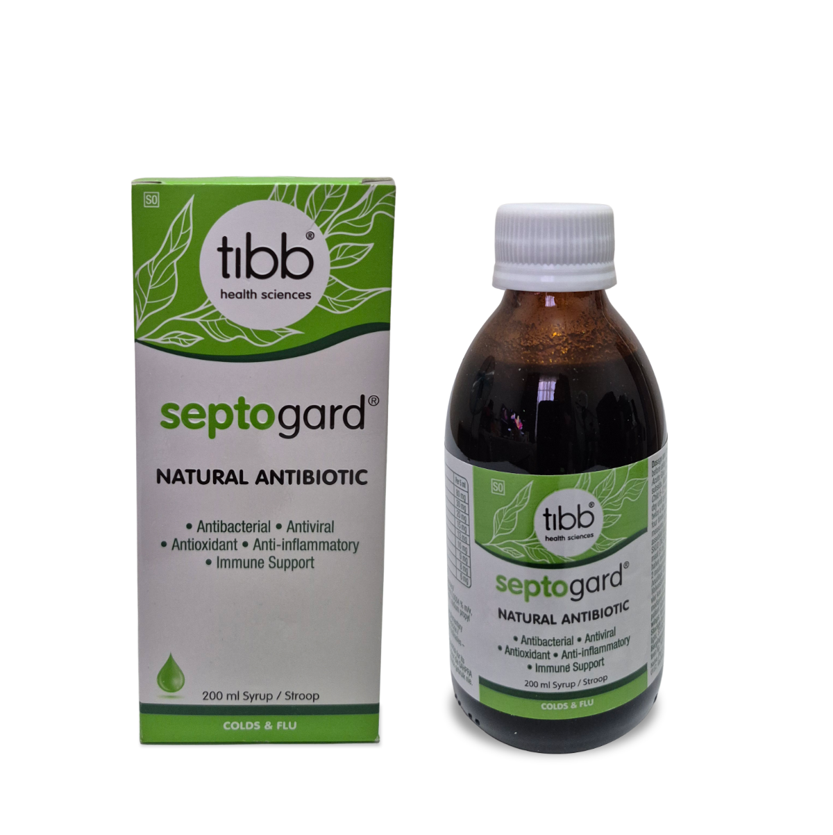 Tibb Septogard Natural Antibiotic Syrup 200ml