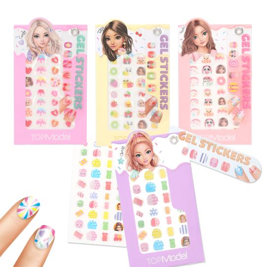 Top Model - Gel Nail Stickers Candy Glam (0414073)