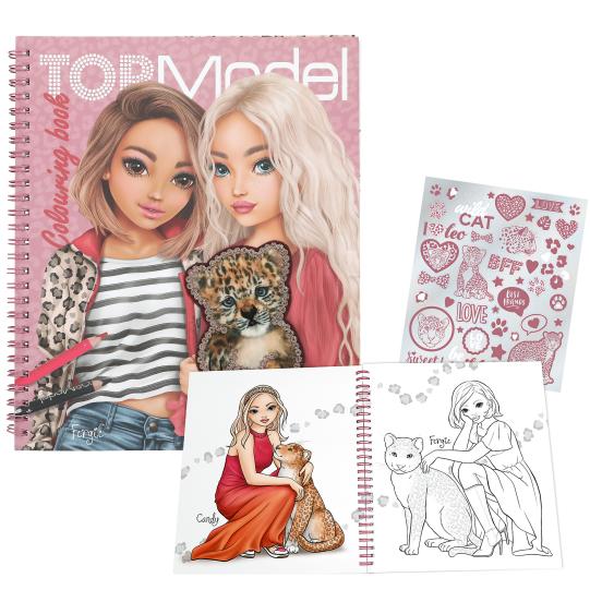 Top Model - Colouring Book Leoheart