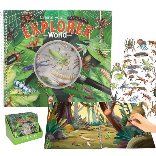 Top Model - Create your Explorer Sticker World (0413599)