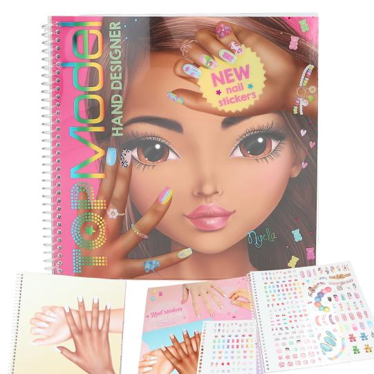 Top Model - Create your Hand Design Colouring Book (141000)