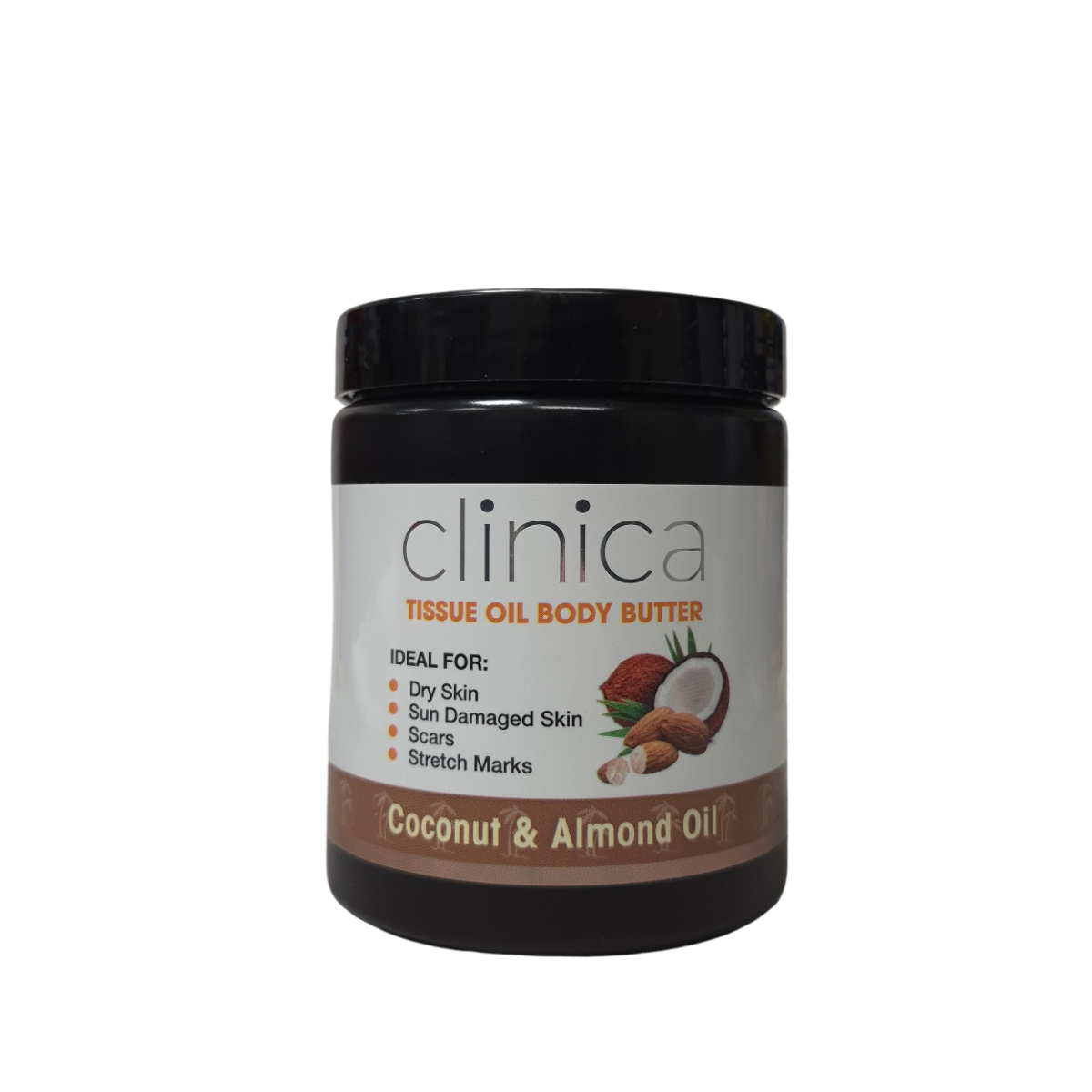 Clinica Tissue Oil Body Butter Coconut & Almond Oil – 500g