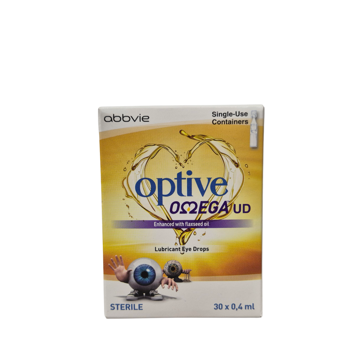 Optive Omega UD Eye Drops, 30 x 0.4ml