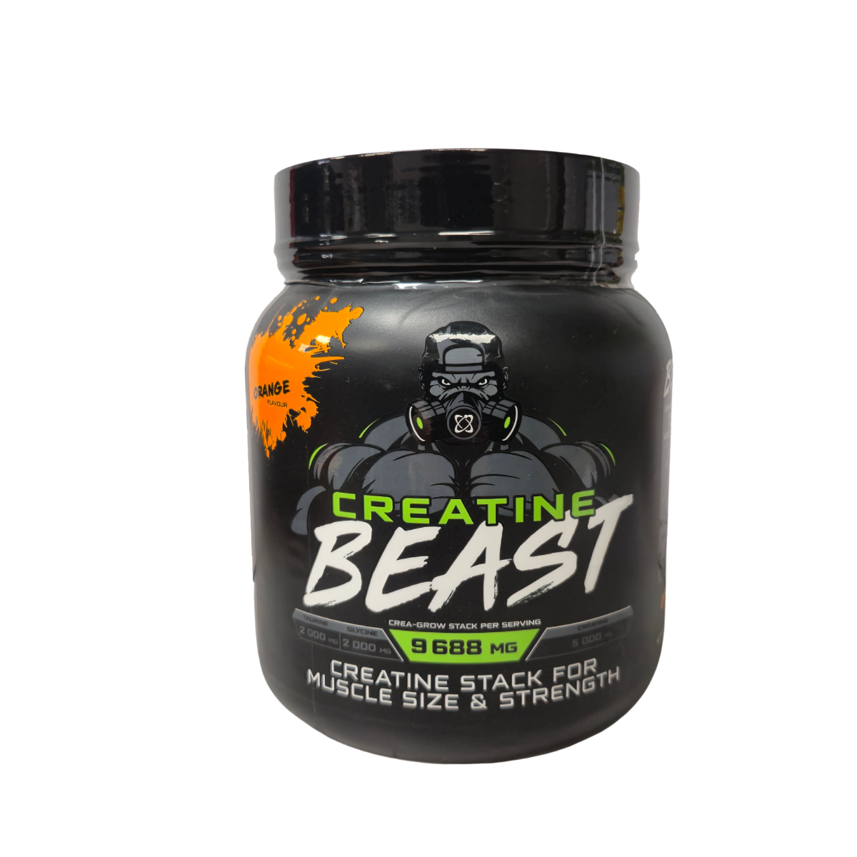 USN Beast Creatine Orange Flavour Nutritional Supplement 960 g