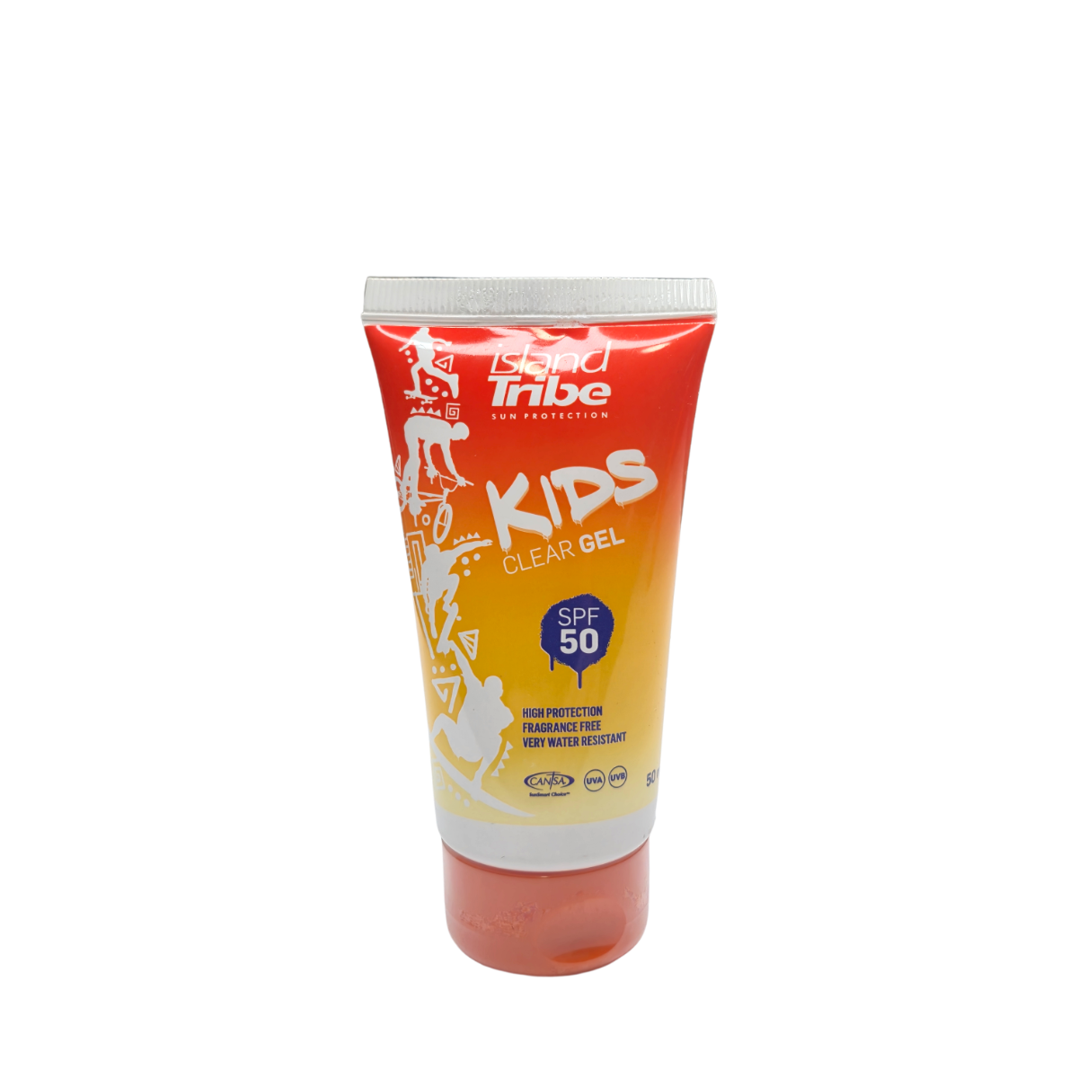 Island Tribe Kids Clear Gel SPF 50