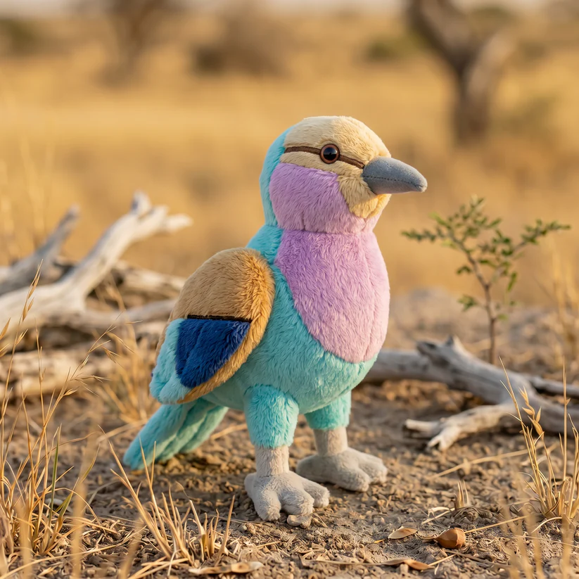 Feather Friends - Birds - Lilac Breasted Roller (Pre-Order)