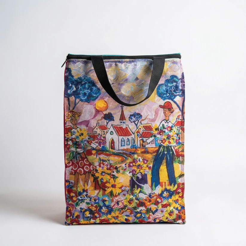 Portchie - Cooler Bag Medium - Flower Pickers