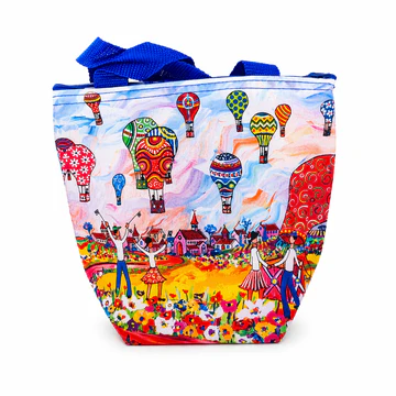 Portchie - Cooler Bag Small - Hot Air Balloons