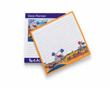 Portchie - Desk Planner - Cycling by the Sea
