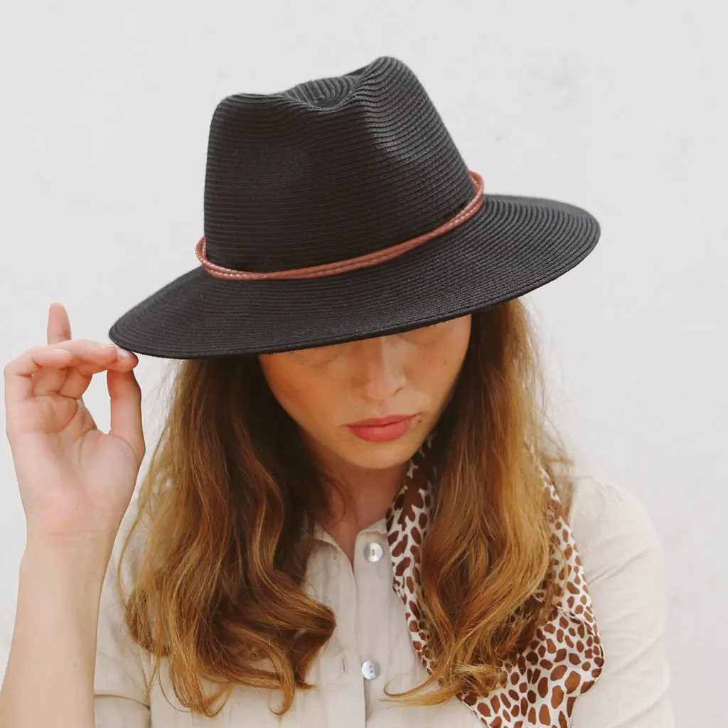 Headwear - Cara Fedora (Black)