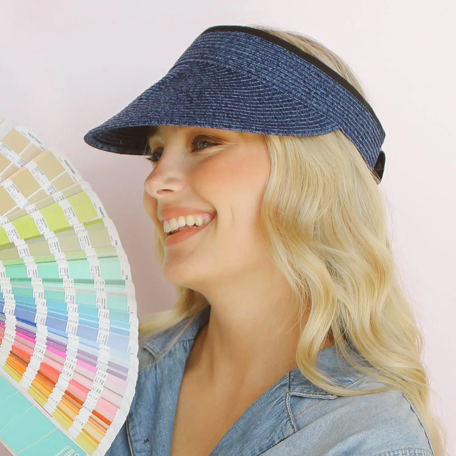 Headwear - Carey Visor (Navy)