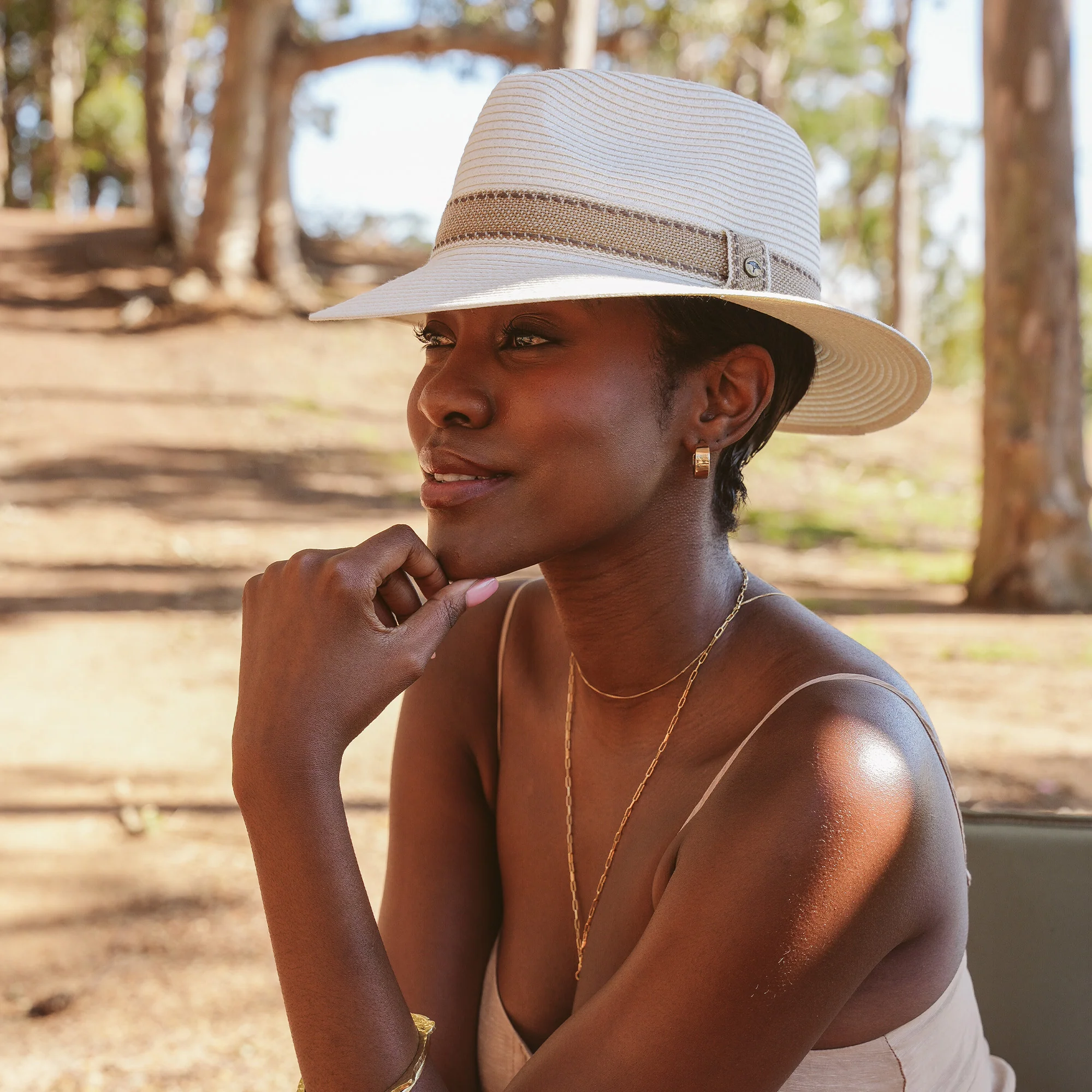 Headwear - Dunes Fedora (Ivory)