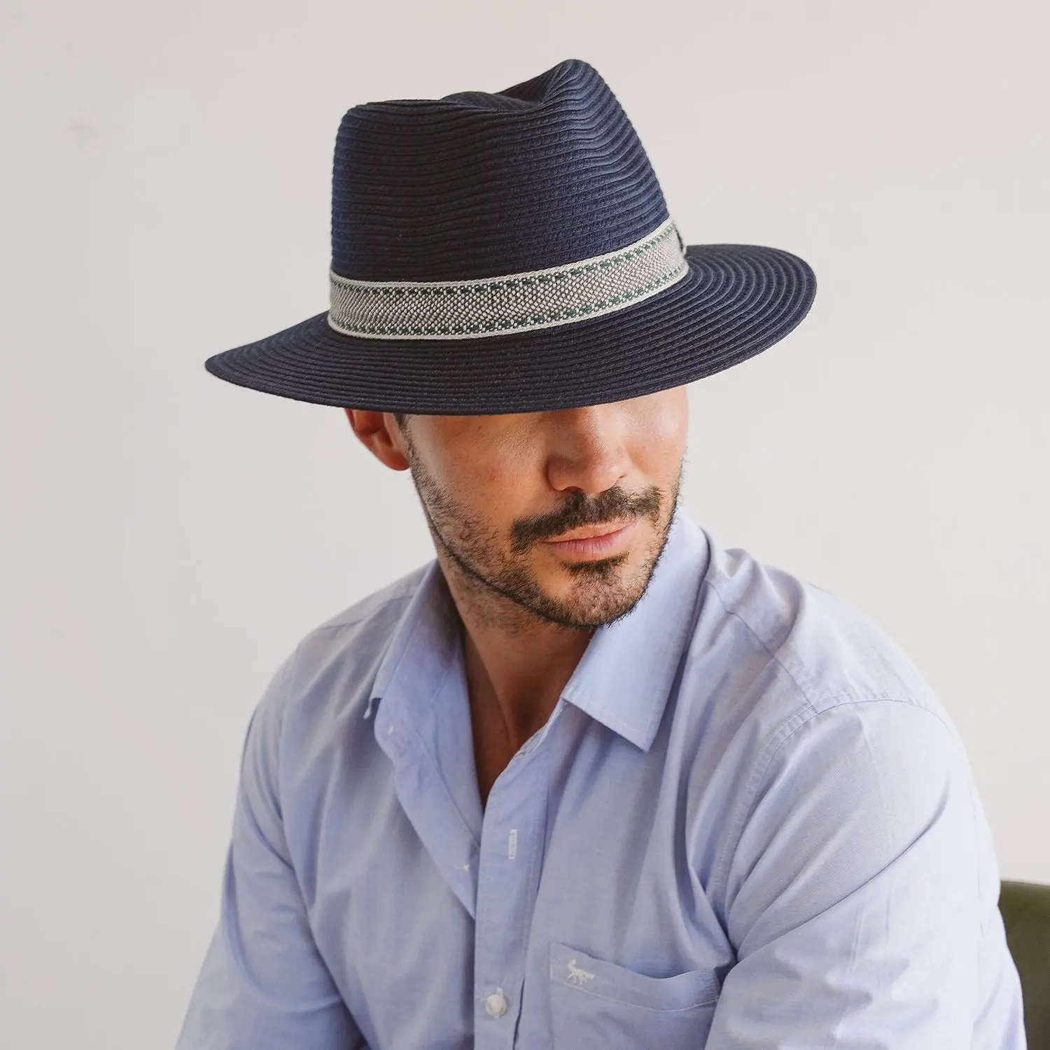 Headwear - Dunes Fedora (Navy)