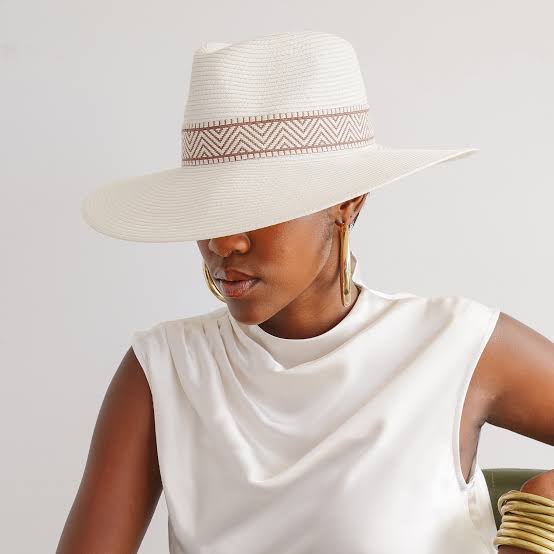 Headwear - Kasenna Fedora (Ivory / Taupe)